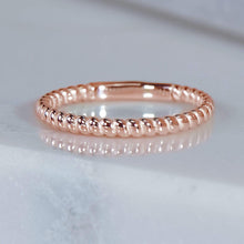 Load image into Gallery viewer, Spiral Ring in Rose Gold

