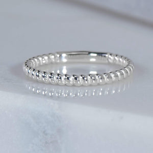 Spiral Ring in Sterling Silver