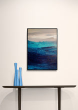 Load image into Gallery viewer, Large Seascape Triptych, Set of 3 Original Modern Paintings, Ocean Painting Abstract, Ready to Hang, Living Room Art, Hand Painted Art

