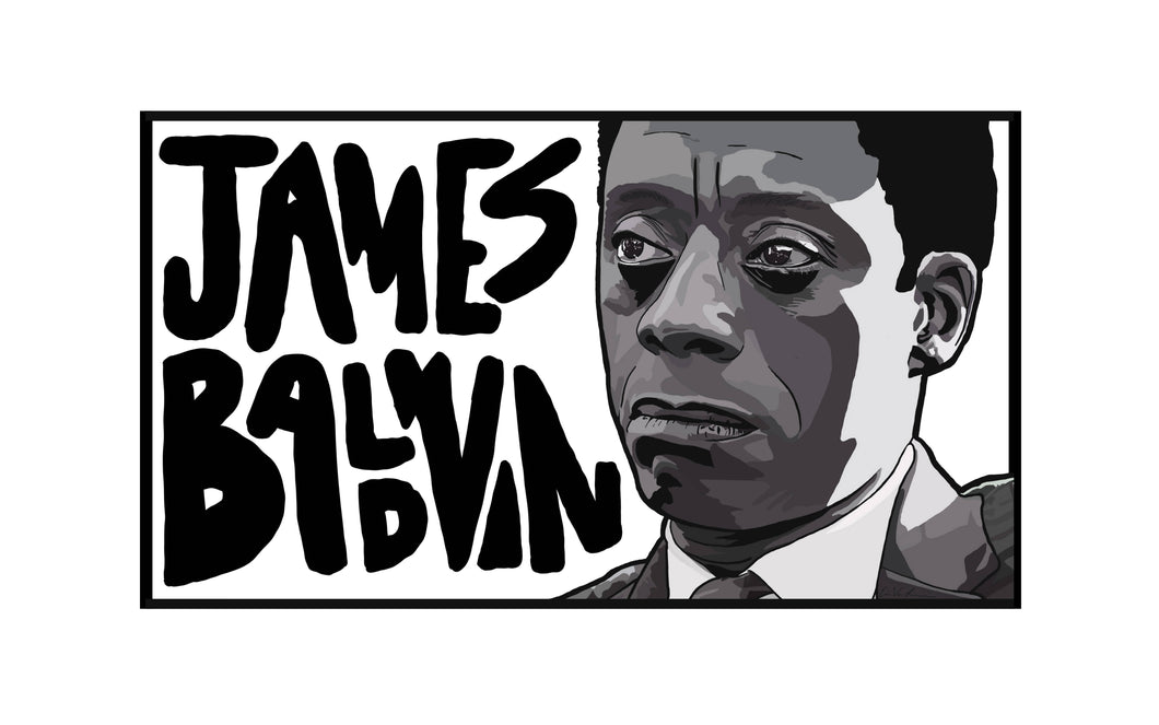 James Baldwin Sticker