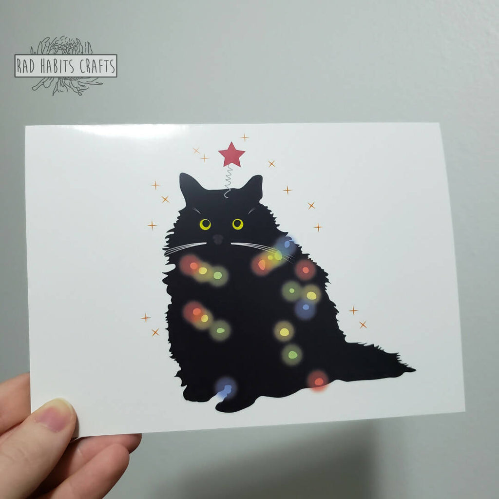 Holiday Card | Christmas Cat