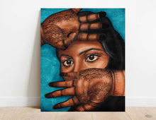 Load image into Gallery viewer, Original Oil Painting; BIPOC art; Female art - &quot;Horizons&quot;
