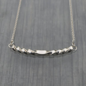Sterling Silver Fluidity Necklace