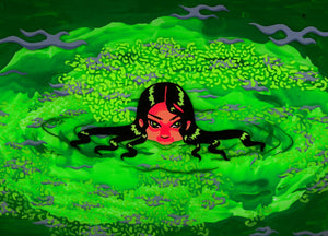 Swamp Goddess postcard