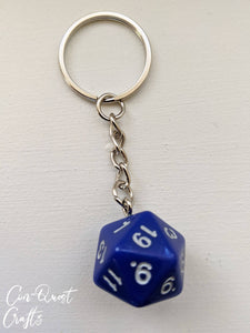 D20 Dice Key chain