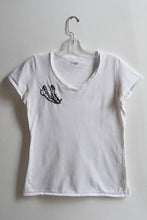 Load image into Gallery viewer, White Embroidered T-Shirt
