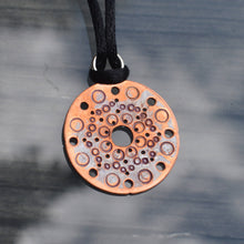 Load image into Gallery viewer, Copper Mandala Necklace
