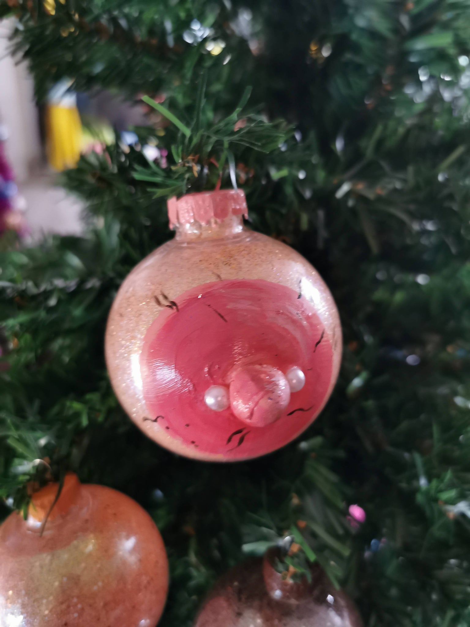 Nipple/Boob Ornament- Handpainted – Flamingo Market