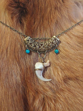 Load image into Gallery viewer, Lynx Claw Necklace - *REAL BONE*
