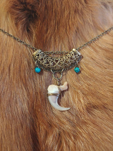 Lynx Claw Necklace - *REAL BONE*