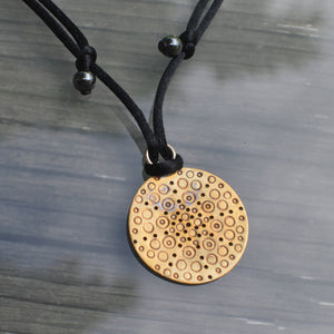 Bronze Mandala Necklace