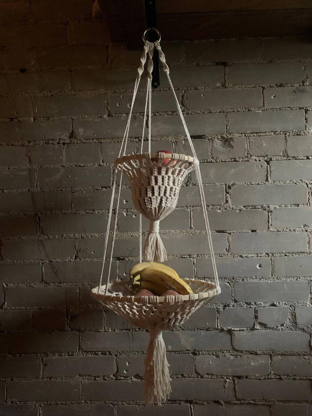 Macrame Fruit Basket