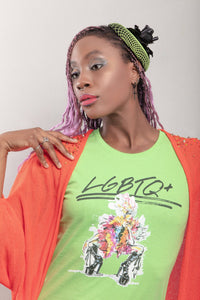 LGBTQ+ Womens tee - Donating to TPOC - Two Colors!