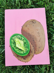 Kiwi Vulva Painting