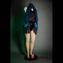 Load image into Gallery viewer, Rhapsody Ruffle Vest in Blue
