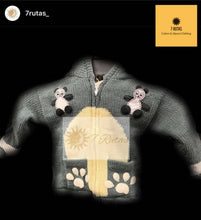 Load image into Gallery viewer, Bear hood kids sweater
