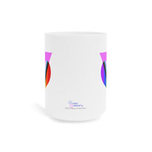 Load image into Gallery viewer, Pink Progress Pride Heart Ceramic Mug 15oz
