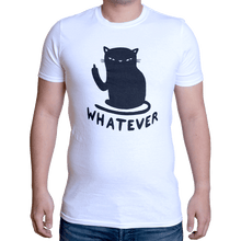Load image into Gallery viewer, Whatever Cat T-Shirt White
