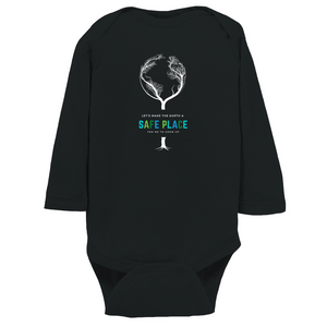 Make the Earth a Safe Place Long Sleeve Bodysuit