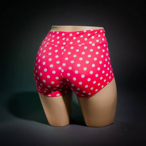 Pervasive Print Shorts in Promiscuous Polkadots