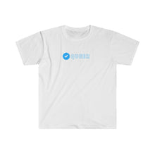 Load image into Gallery viewer, Verified Queer Tee | Blue Check Series
