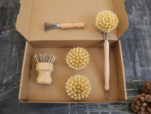 Sisal & Palm Pot Scrubber | Scratch-free Brush | Zero Waste Gift
