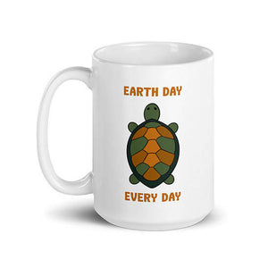 Earth Day Every Day Ceramic Mug 15oz