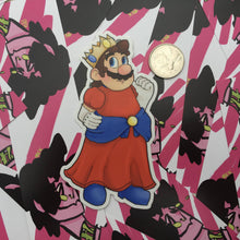 Load image into Gallery viewer, Mario in a Dress 6.6cm x 11.9cm Sticker
