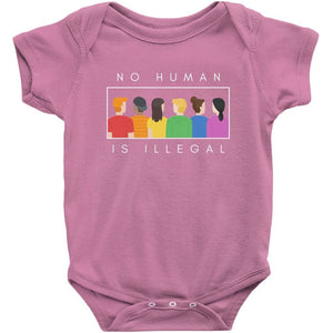 No Human is Illegal Bodysuit