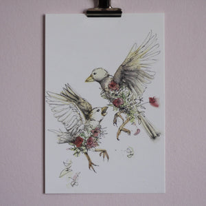Lovebirds (Print)
