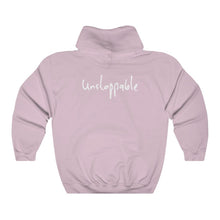 Load image into Gallery viewer, “I AM UNSTOPPABLE” Hoodie
