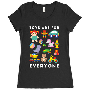 Toys Are For Everyone Fitted T-Shirt