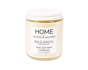 Palo Santo (ESSENTIAL OIL) Soy Wax Candle