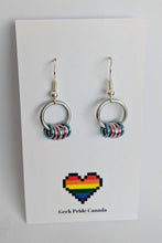 Load image into Gallery viewer, Trans dangle earrings
