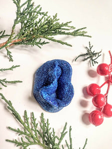 Vulva Ornament - Blue