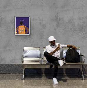 Kobe Bryant Art Print, Nba Poster, Kobe Bryant Poster, Kobe Bryant Tribute, Kobe Bryant Illustration, Black Mamba Art Print, Black Mamba