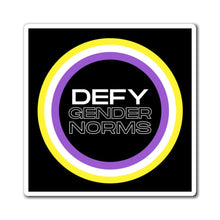 Load image into Gallery viewer, Defy Gender Norms Magnet
