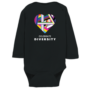 Celebrate Diversity Long Sleeve Bodysuit