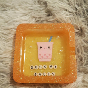 Suck My Balls Ashtray-Made To Order