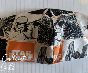Star Wars Inspired Face Mask - 3 layers 100% cotton!