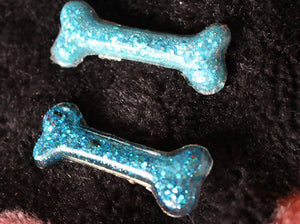 Large Bones Hair Clips 2 Pack- made to order
