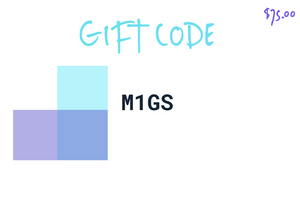$75.00 Gift Code