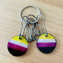 Load image into Gallery viewer, Pride Flag Stitch Markers
