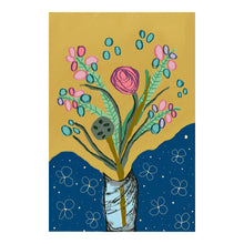 Load image into Gallery viewer, Flowers with Yellow and Blue
