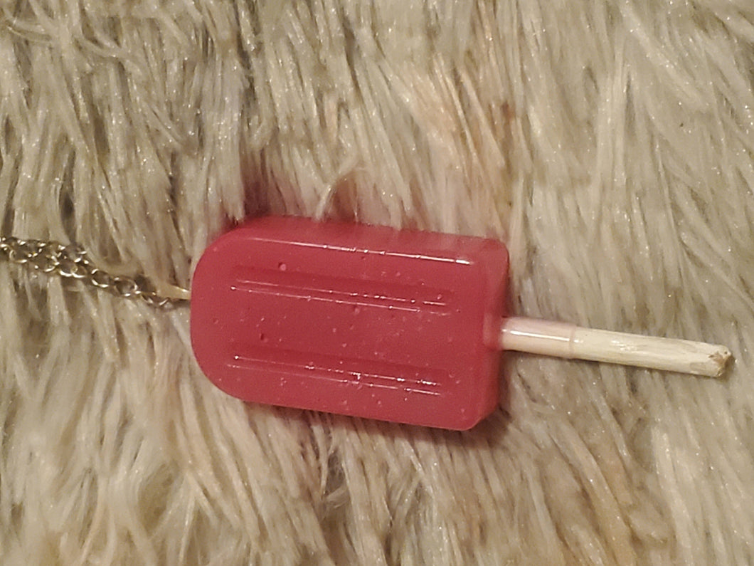 Pink Popsicle Necklace-B Grade Ready To Ship