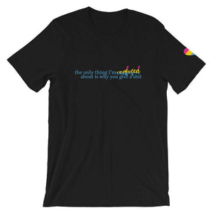 Pansexual Pride Relaxed Fit Tee | Not Confused Pansexual/Panromantic | LGBTQ+ Tshirts | Unisex Shirts