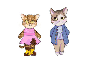 Animal Crossing Commission; Two Figures
