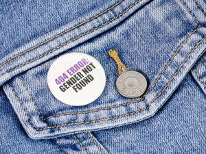 Non-binary Pride: Pinback Buttons or Strong Ceramic Magnets