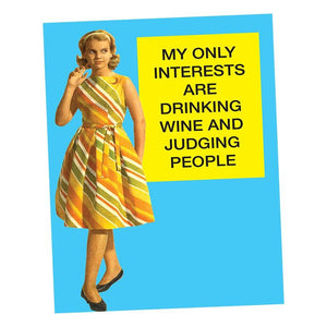 Interests Greeting Card