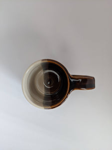 Cream and brown Ceramic Mug